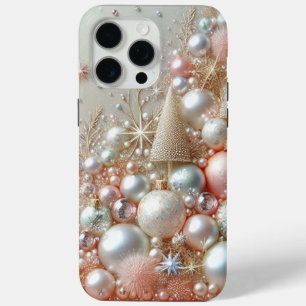 Moderne elegante mooie gouden parels Valentijnsdag iPhone 15 Pro Max Hoesje