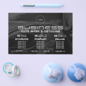 Moderne elegante motorfiets flyer (Enkel)