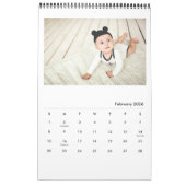 Moderne, elegante multi-foto kalender (Feb 2026)