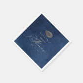 Moderne & Elegante Naamse Bruidsdouche Servet (Hoek)