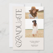 Moderne elegante natuurlijke typografie multi foto (Voorkant)