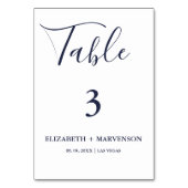 Moderne & elegante nautische bruiloft kaart (Voorkant)