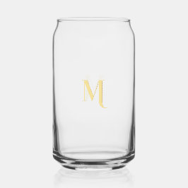 Moderne Elegante Nep Gouden Initialen Monogram Chi Blikvorm Glas