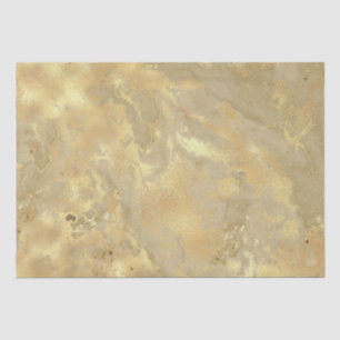 Moderne Elegante Nepgouden Aquarel Marmer Patroon Tissuepapier