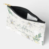 Moderne Elegante Op Maat Gemaakte Naam Script Brui Etui (Open)