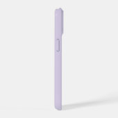 Moderne Elegante Paarse Monogram Initiaal iPhone 15 Case (Rechterkant)