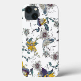 Moderne Elegante Passiebloemen Case-Mate iPhone Case