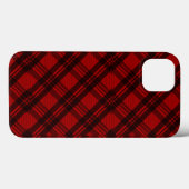 Moderne Elegante Plaid Case-Mate iPhone Case (Achterkant (horizontaal))