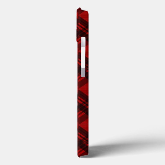 Moderne Elegante Plaid Case-Mate iPhone Case (Achterkant / Links)