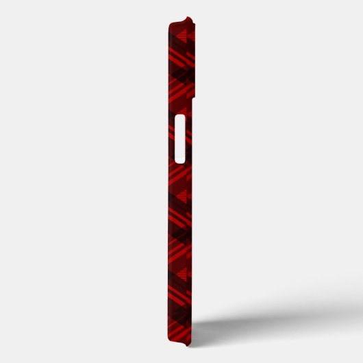 Moderne Elegante Plaid Case-Mate iPhone Case (Achterkant / Rechts)