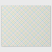 Moderne Elegante Plaid Patroon Inpakpapier (Vlak)