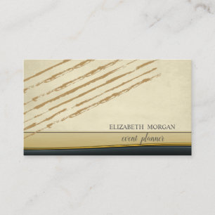 Moderne Elegante Professioneel, Glitter Strepen Visitekaartje