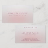 Moderne Elegante Professionele Eenvoudige Chic Sja Visitekaartje (Voorkant / Achterkant)