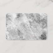 Moderne, elegante, professionele grijze muur visitekaartje (Achterkant)