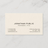 Moderne Elegante Professionele Luxe Signature Crea Visitekaartje (Voorkant)