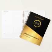 Moderne elegante professionele ontwerper voor zwar planner (Display)