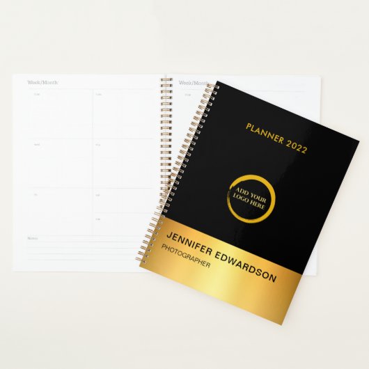 Moderne elegante professionele ontwerper voor zwar planner (Display)