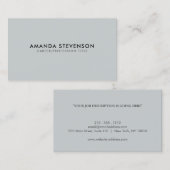 Moderne, elegante professionele speelplaats visitekaartje (Voorkant / Achterkant)