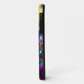 MODERNE ELEGANTE PSYCHEDELISCHE KUNSTZWAM Case-Mate iPhone CASE (Achterkant/links)