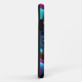 MODERNE ELEGANTE PSYCHEDELISCHE KUNSTZWAM Case-Mate iPhone CASE (Achterkant/rechts)