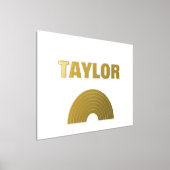 Moderne elegante regenboog EDITABLE TEKST Folie Afdrukken (Laagn)