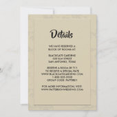 Moderne elegante romantische behuizing kaart (Voorkant)