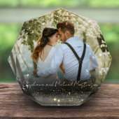Moderne Elegante Romantische Sterren Keepsake Foto