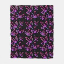 Moderne Elegante Roze Bladeren