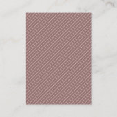 Moderne elegante roze cadeaus Baby shower QR-code Informatiekaartje (Achterkant)