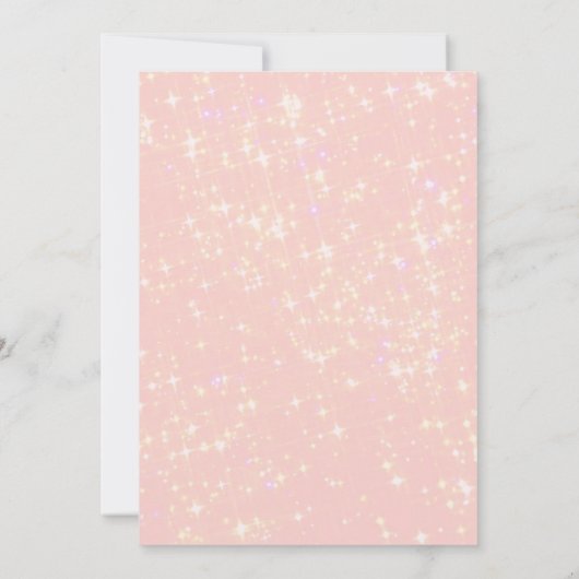 Moderne, elegante roze flamingo save the date (Achterkant)