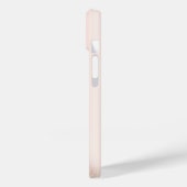 Moderne Elegante Roze Gouden Glitter Marmer Case-Mate iPhone Case (Achterkant / Links)