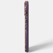 Moderne elegante roze gouden parels Case-Mate iPhone case (Achterkant / Links)