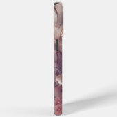 Moderne elegante roze gouden parels Case-Mate iPhone case (Achterkant / Rechts)