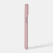 Moderne Elegante Roze Goudkleurige Monogram Initia iPhone 15 Case (Rechterkant)