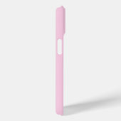Moderne Elegante Roze Monogram Initiaal Case-Mate iPhone Case (Achterkant / Rechts)