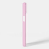 Moderne Elegante Roze Monogram Initiaal Case-Mate iPhone Case (Achterkant / Rechts)