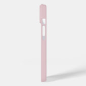 Moderne Elegante Roze Roze Gouden Monogram Initial Case-Mate iPhone Case (Achterkant / Links)