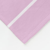 Moderne elegante roze roze kleurenharmonie fleece deken (Hoek)