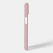 Moderne Elegante Roze Roze Zwart Monogram Initiale Case-Mate iPhone Case (Achterkant / Rechts)