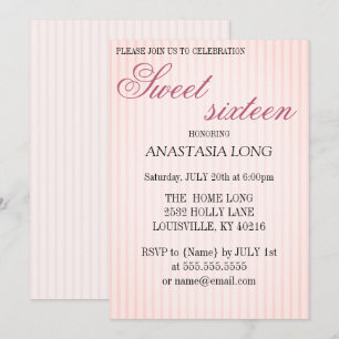 Moderne, elegante roze sla de datum op save the date