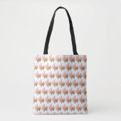 Moderne, elegante Rozen ontwerp Sjabloon Tote Bag (Voorkant)