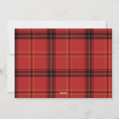 Moderne Elegante Rustieke Pine Custom Foto Kerstmi Feestdagenkaart (Achterkant)