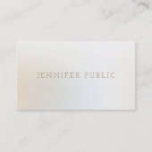 Moderne Elegante Schone Schoonheidssalon Cosmetolo Visitekaartje (Voorkant)