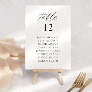 Moderne Elegante Script Kaart