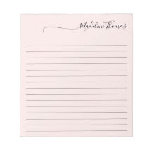 Moderne Elegante Script Roze Meisjesnaam