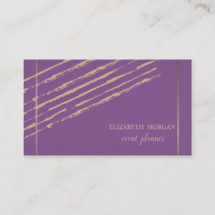 Moderne Elegante Stijlvolle, Glitter Strepen, Paar Visitekaartje
