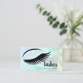 Moderne, elegante, stijlvolle holografische zweeps visitekaartje (Staand voorkant)