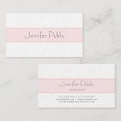 Moderne, elegante, stijlvolle, luxe laptop visitekaartje (Voorkant / Achterkant)