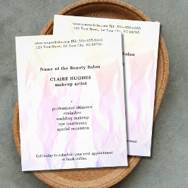 Moderne elegante textuur lichtroze makreel flyer