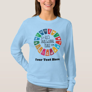 Moderne elegante trendy aangepaste Motivatie gesch T-shirt